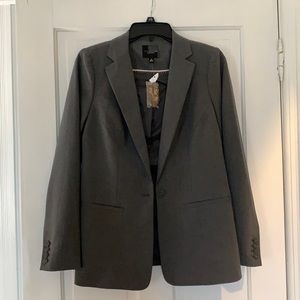 New Women’s Grey Lined Blazer